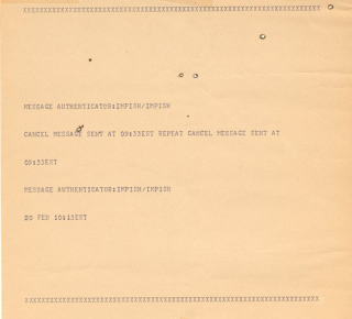 Illustration for article titled This Message from NORAD Announced Global Nuclear War—In 1971